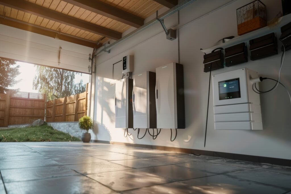 Panneaux Photovoltaïques à Mauguio – Installation & Autoconsommation 4 Batterie de stockage photovoltaïque installée à Mauguio pour optimiser l’autoconsommation solaire