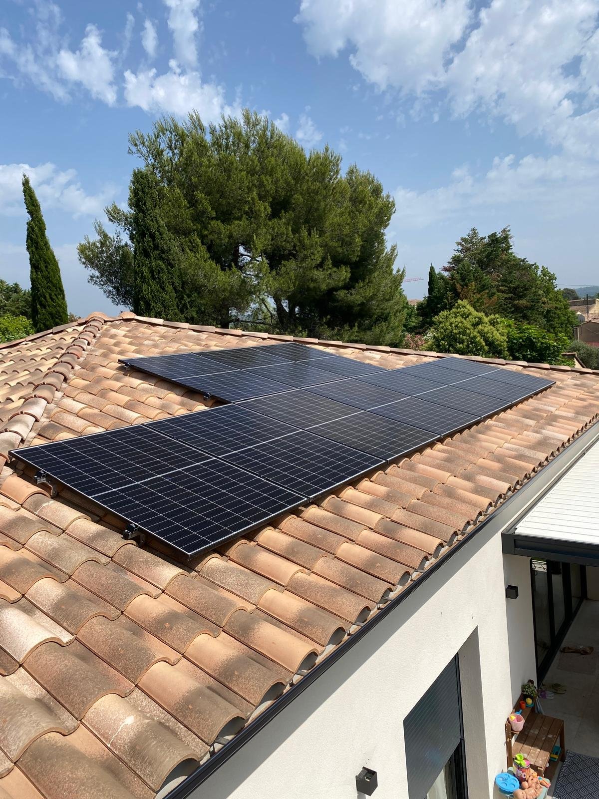 Réalisations 7 Installation panneaux solaires 4,5 kWc autoconsommation Lattes 34970 – OMNIA SERVICE